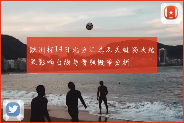 欧洲杯14日比分汇总及关键场次结果影响出线与晋级概率分析